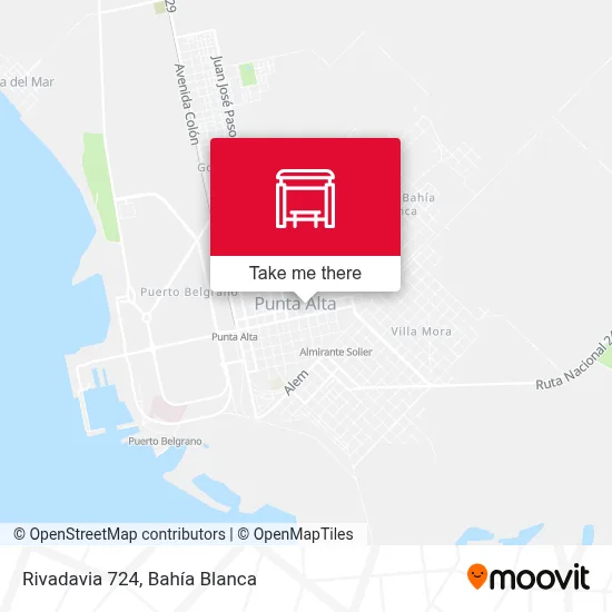 Rivadavia 724 map