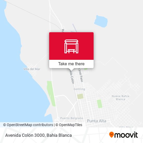 Avenida Colón 3000 map