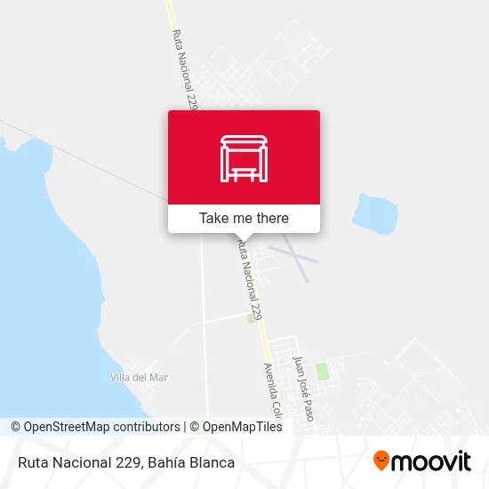 Ruta Nacional 229 map