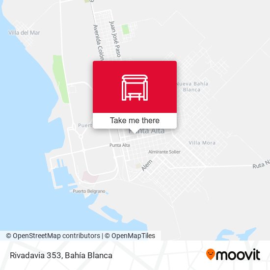 Rivadavia 353 map
