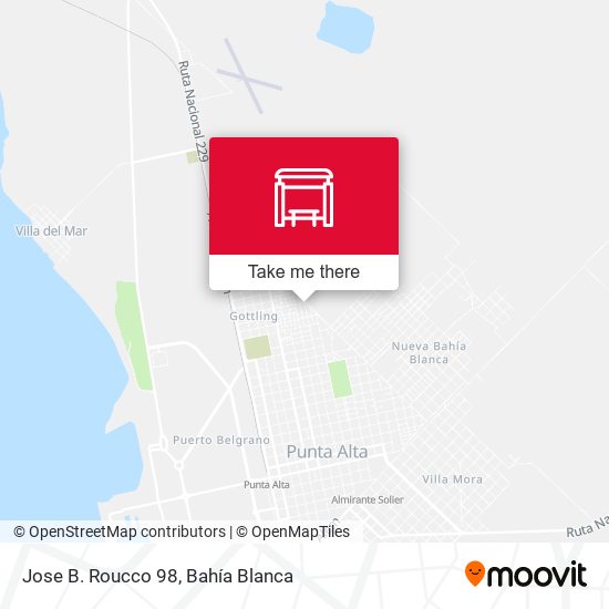 Jose B. Roucco 98 map