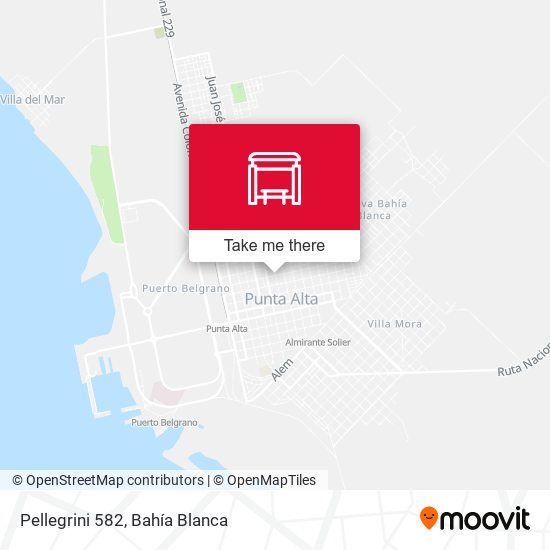 Pellegrini 582 map