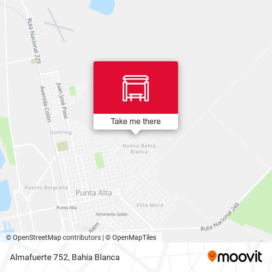 Almafuerte 752 map