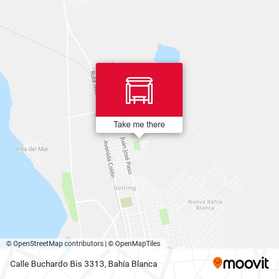 Mapa de Calle Buchardo Bis 3313