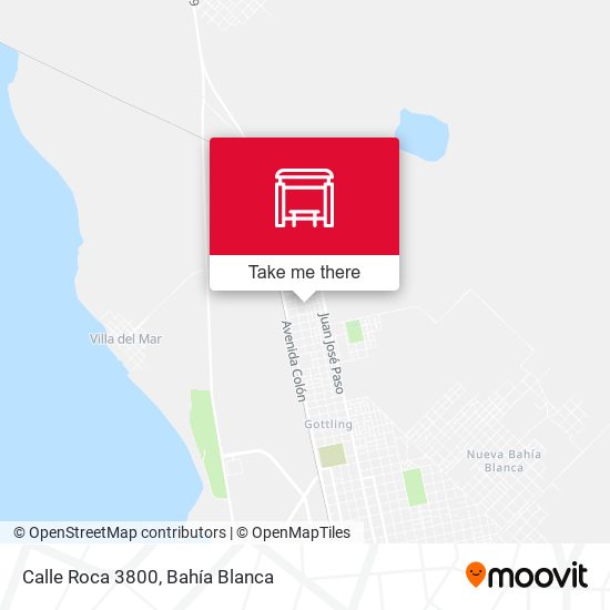 Mapa de Calle Roca 3800
