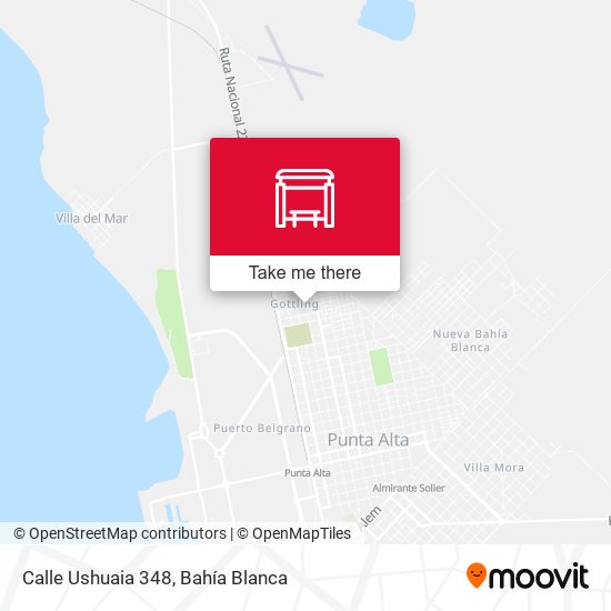 Calle Ushuaia 348 map