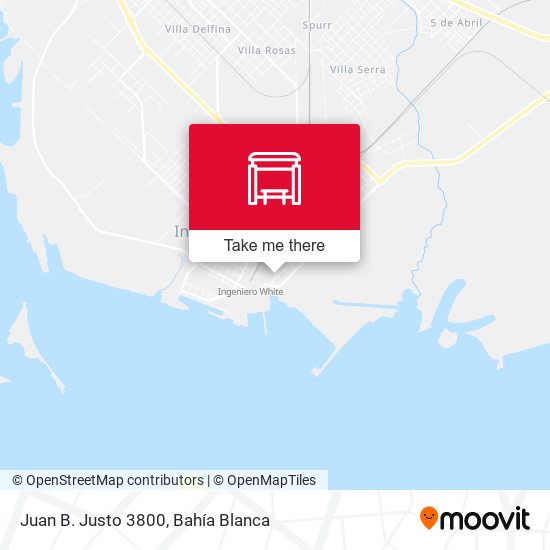 Juan B. Justo 3800 map