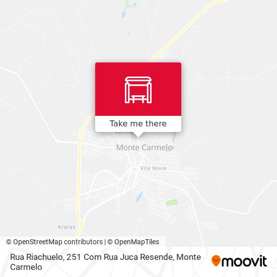Rua Riachuelo, 251 Com Rua Juca Resende map