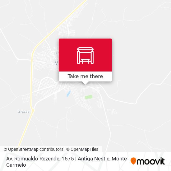 Av. Romualdo Rezende, 1575 | Antiga Nestlé map