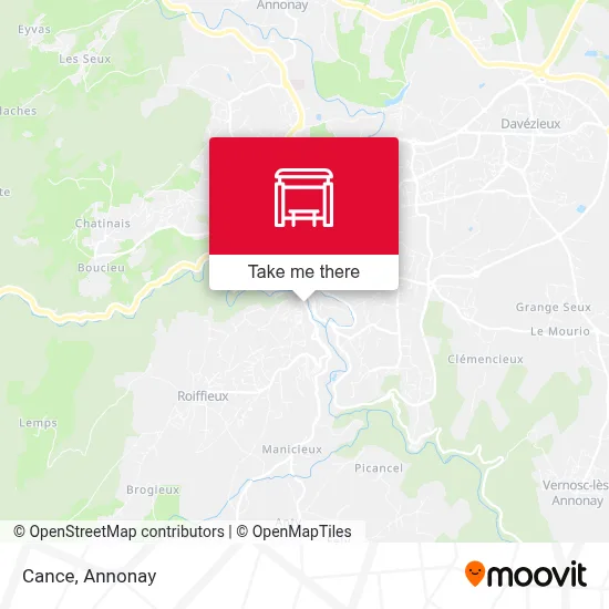 Cance map