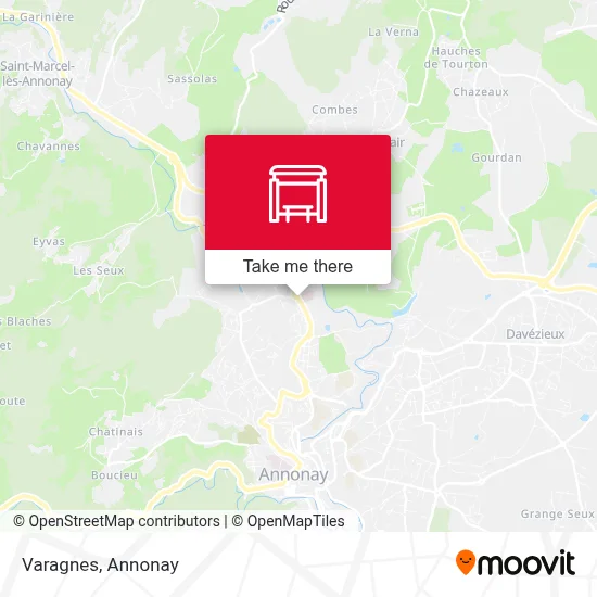 Varagnes map