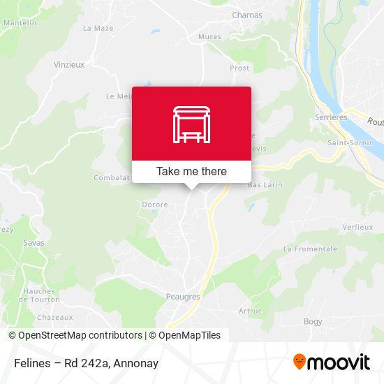 Felines – Rd 242a map