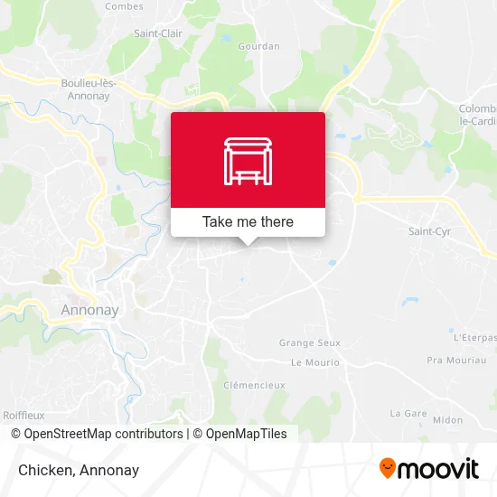 Poulet map
