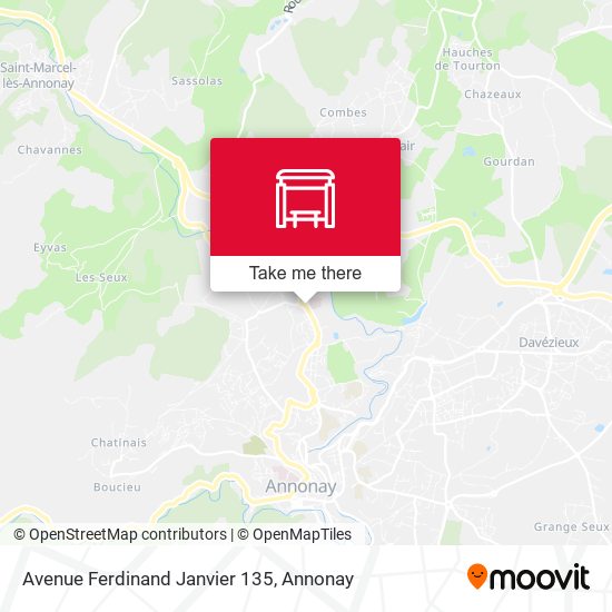 Avenue Ferdinand Janvier 135 map