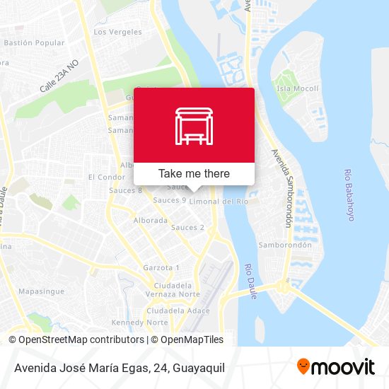 Avenida José María Egas, 24 map