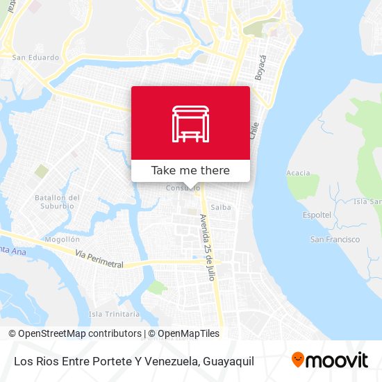 Mapa de Los Rios Entre Portete Y Venezuela