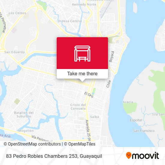 83 Pedro Robles Chambers 253 map