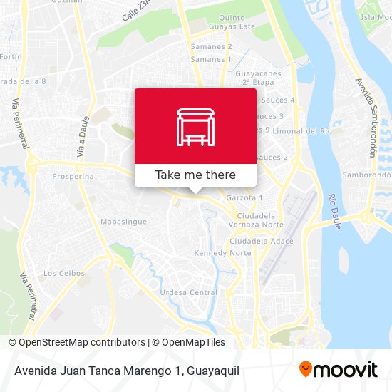 Avenida Juan Tanca Marengo 1 map