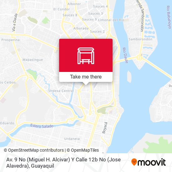 Av. 9 No (Miguel H. Alcivar) Y Calle 12b No (Jose Alavedra) map