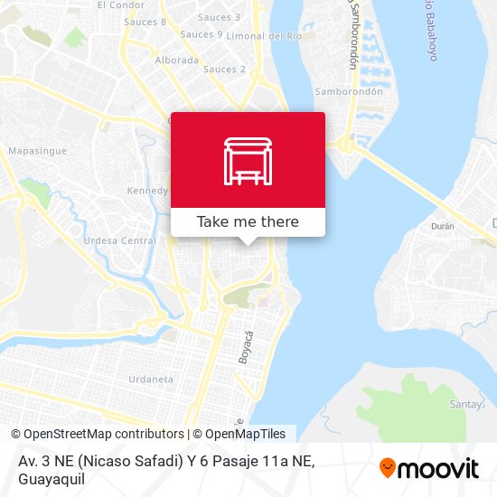 Av. 3 NE (Nicaso Safadi) Y 6 Pasaje 11a NE map