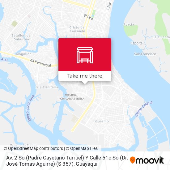 Av. 2 So (Padre Cayetano Tarruel) Y Calle 51c So (Dr. José Tomas Aguirre) (S 357) map