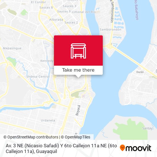 Mapa de Av. 3 NE (Nicasio Safadi) Y 6to Callejon 11a NE (6to Callejon 11a)