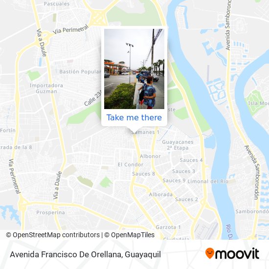 Mapa de Avenida Francisco De Orellana