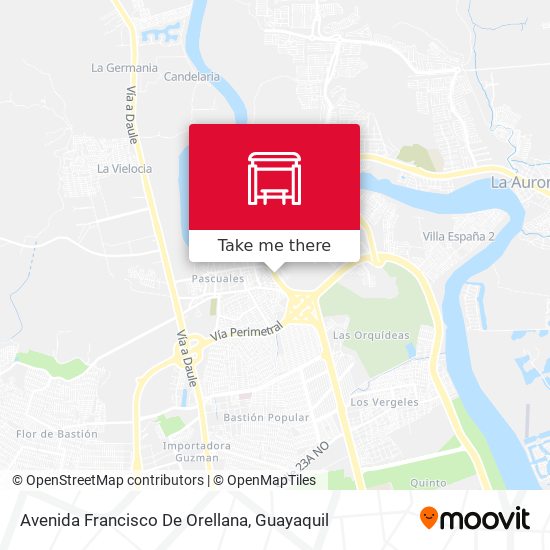 Mapa de Avenida Francisco De Orellana
