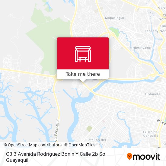 C3 3 Avenida Rodriguez Bonin Y Calle 2b So map