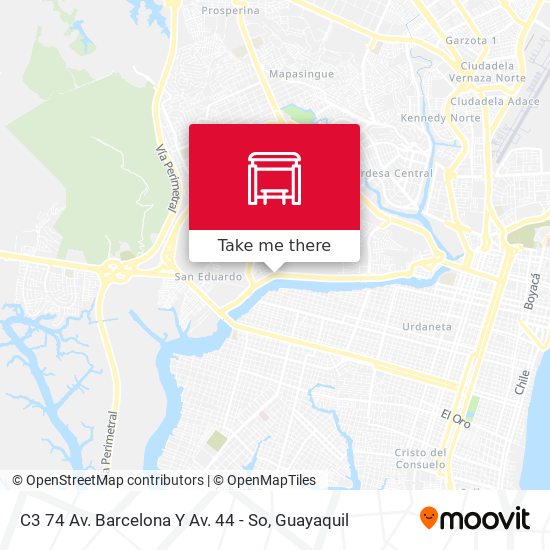C3 74 Av. Barcelona Y Av. 44 - So map