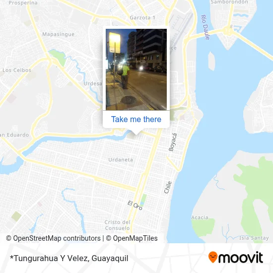 Mapa de *Tungurahua Y Velez