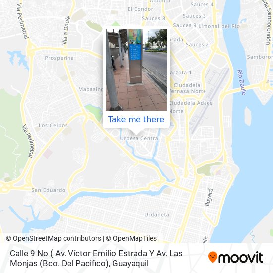 Calle 9 No ( Av. Víctor Emilio Estrada Y Av. Las Monjas (Bco. Del Pacifico) map