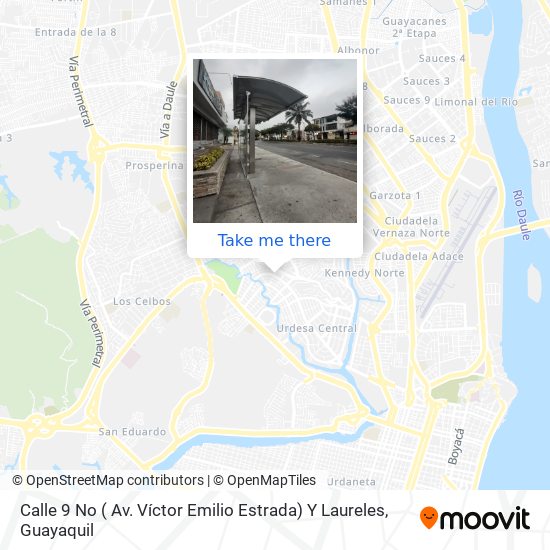 Calle 9 No ( Av. Víctor Emilio Estrada) Y Laureles map