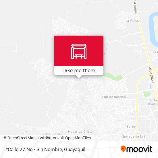 Mapa de *Calle 27 No   - Sin Nombre