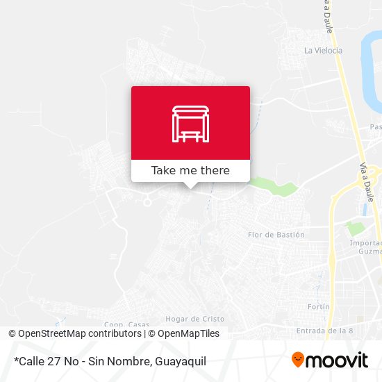 *Calle 27 No   - Sin Nombre map