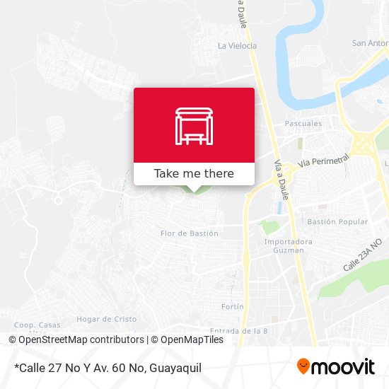 Mapa de *Calle 27 No Y Av. 60 No