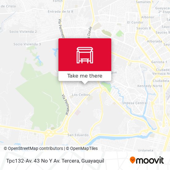 Tpc132-Av. 43 No Y Av. Tercera map