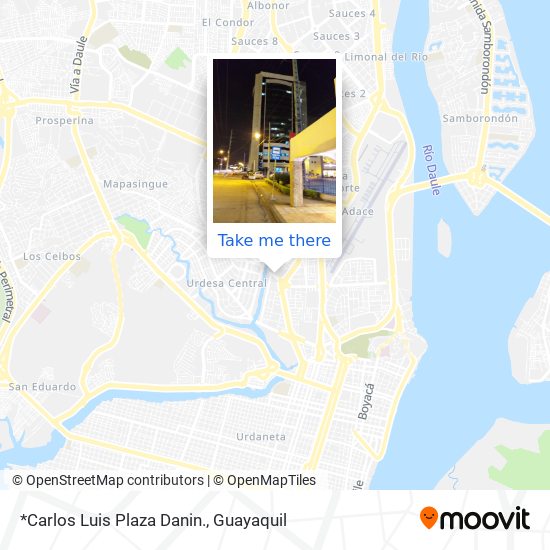 Mapa de *Carlos Luis Plaza Danin.