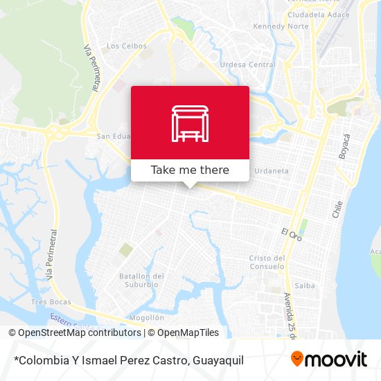 Mapa de *Colombia Y Ismael Perez Castro
