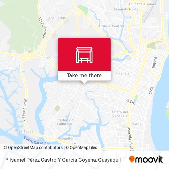 Mapa de * Isamel Pérez Castro Y García Goyena