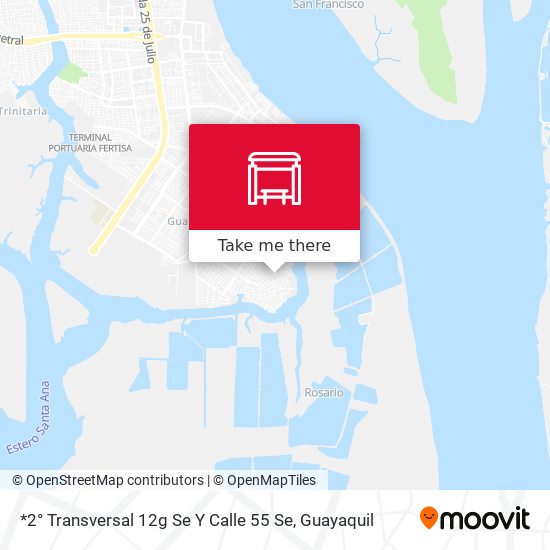 Mapa de *2° Transversal 12g Se Y Calle 55 Se