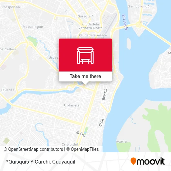 Mapa de *Quisquis Y Carchi