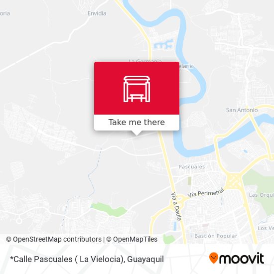 Mapa de *Calle Pascuales ( La Vielocia)