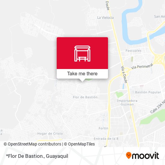 Mapa de *Flor De Bastion.
