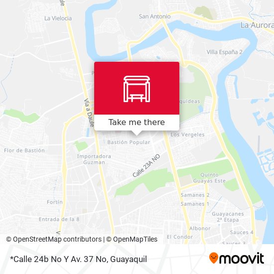 Mapa de *Calle 24b No Y Av. 37 No