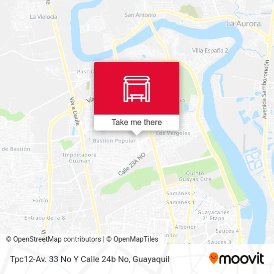 Mapa de Tpc12-Av. 33 No Y Calle 24b No