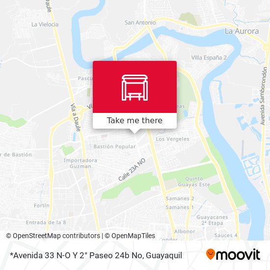*Avenida 33 N-O Y 2° Paseo 24b No map
