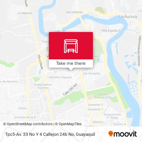 Mapa de Tpc5-Av. 33 No Y 4 Callejon 24b No