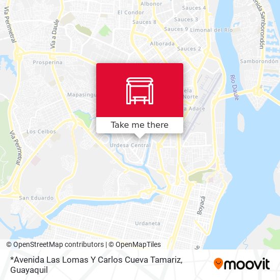Mapa de *Avenida Las Lomas Y Carlos Cueva Tamariz