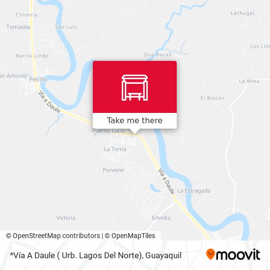 *Vía A Daule ( Urb. Lagos Del Norte) map